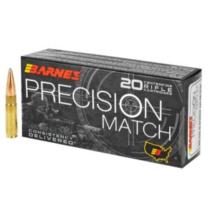 200 Rounds of .300 AAC Blackout Ammo by Barnes Precision Match - 125gr OTM BT